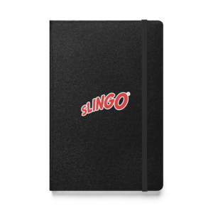 Hardcover bound notebook