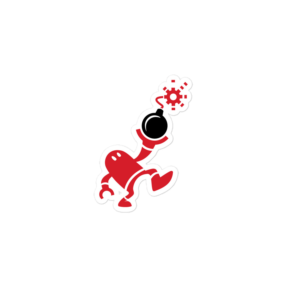 Bubble-free stickers