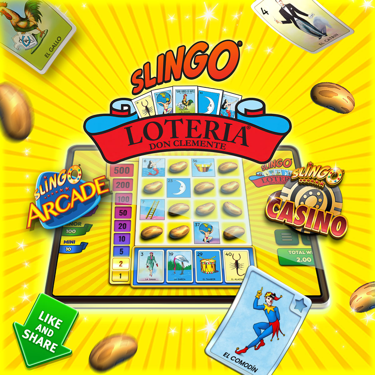 Slingo Loteria Don Clement Brings a Classic to Life